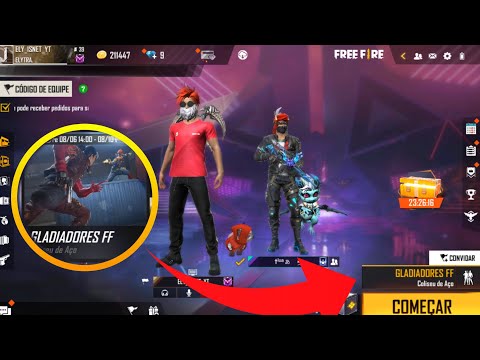 Free Fire - Como ativar o Modo X1 / Gladiadores FF?