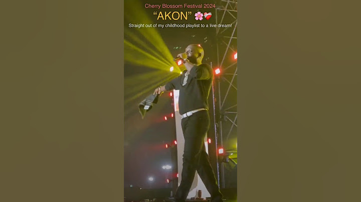A K O N  _ LIVE CONCERT IN SHILLONG MEGHALAYA CHERRY BLOSSOM FESTIVAL 2024 🎶EDIT