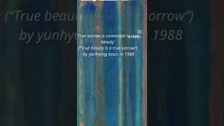 true Sorrow Is Connected To True Beauty