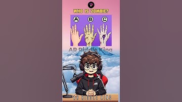 Who is Zombie?🧠💡#brainteasers  #logicpuzzles #riddlechallenge #riddleoftheday