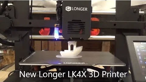 Brand NEW, Longer LK4 X 3D Printer! Unboxing And Testing