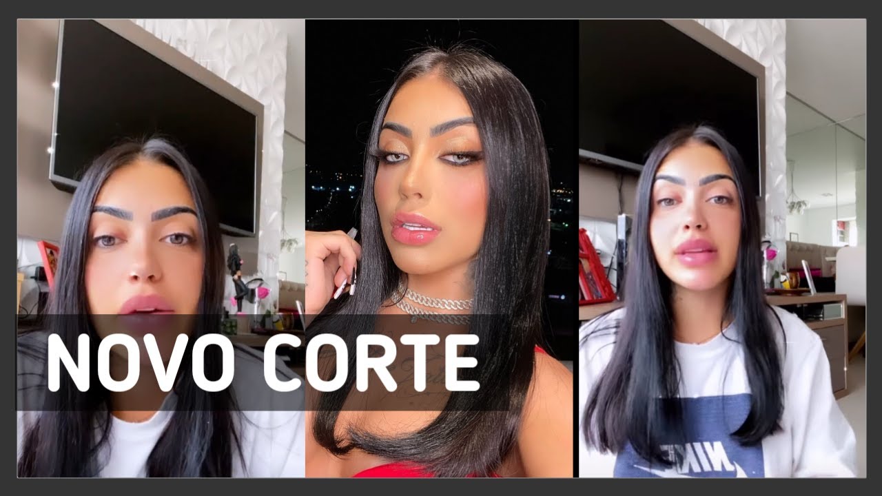 Mc Mirella Explica Novo Corte De Cabelo Youtube