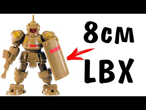 РЕАЛЬНО маленькие LBX! ЛБХ мини сборка - Ахиллес - Охотник - Деку