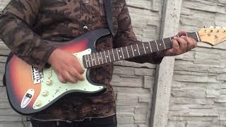 Video thumbnail of "Guitar Cover Slovak Band - Idzem sebe"