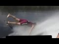 Amazing pushup on water  very strong man