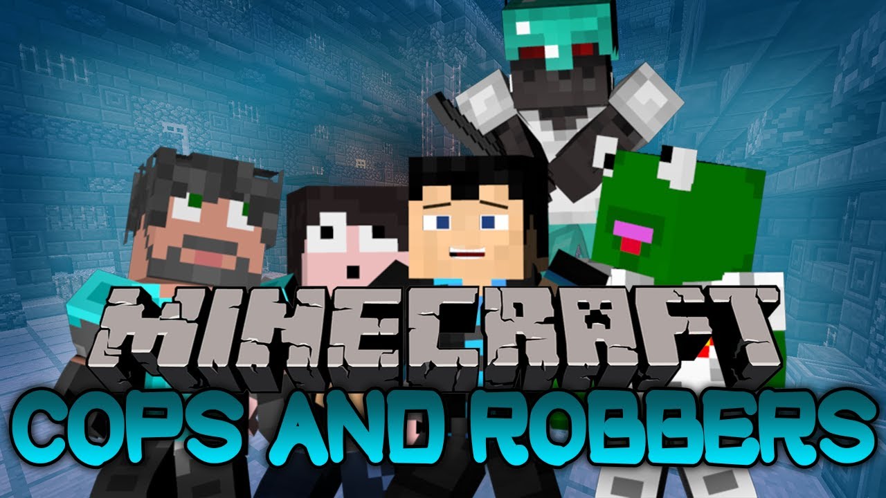 Minecraft: COPS AND ROBBERS 3 Mini-Game! w/ Friends!