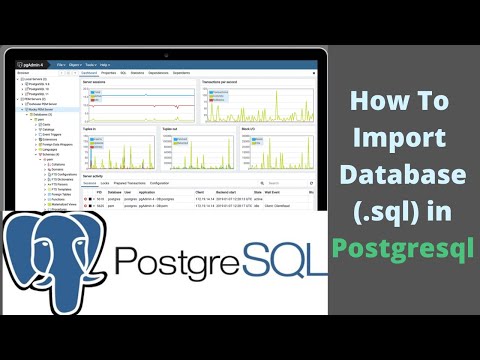 Video: Come posso interrogare un database PostgreSQL?
