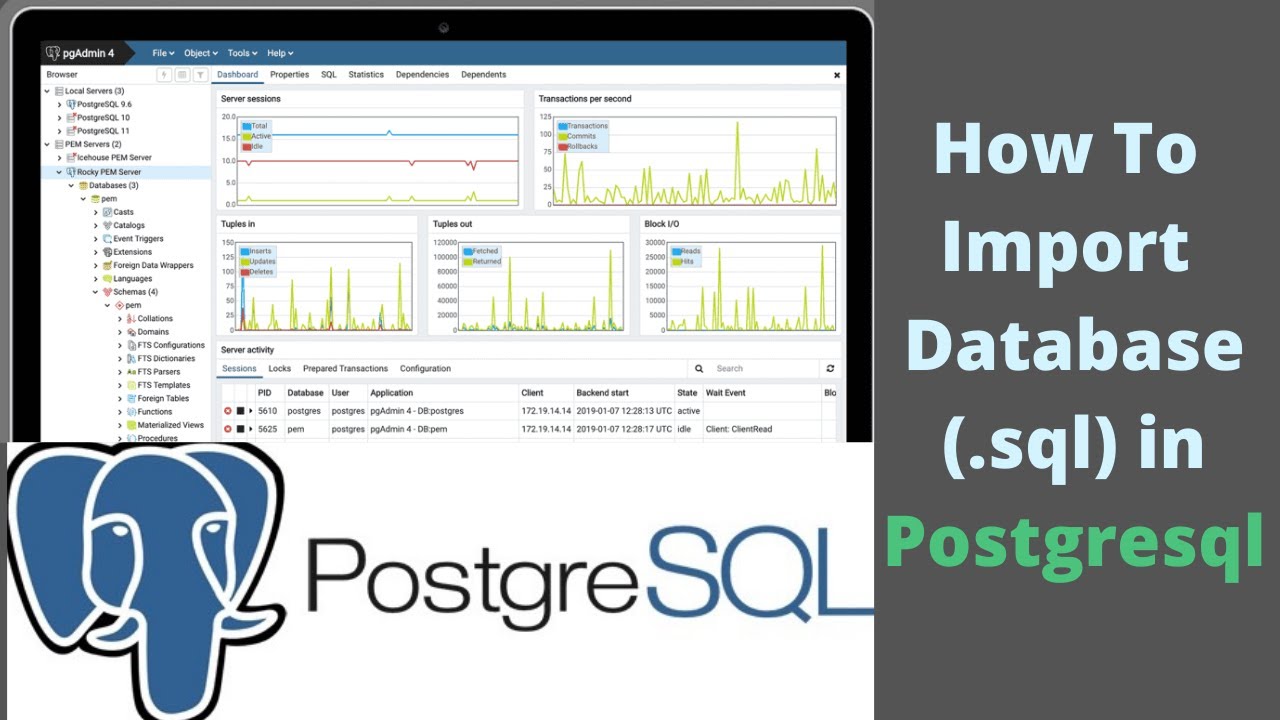 Postgresql Import Sql File