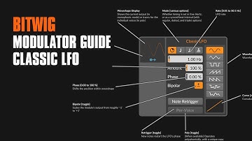 Classic LFO - Bitwig Modulator Guide