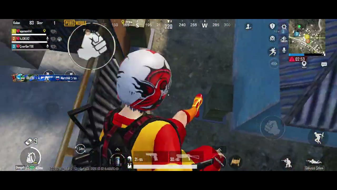 Balkon lutu görevini yaptık