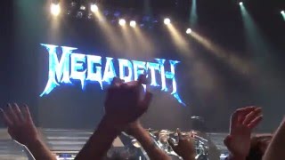 Megadeth plays Holy Wars..The Punishment Due at Hollywood Palladium 2/28/2016