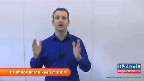 How To Teach Dyslexic Children to Write & Spell: Dyslexia Improvements