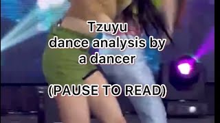 Tzuyu dance analysis