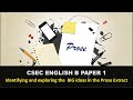 CSEC English B Paper 1||Prose Section||Multiple Choice|| Approach||Reading Strategies