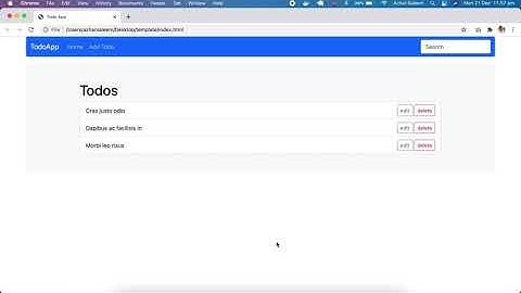 Django Todo app intro part 1
