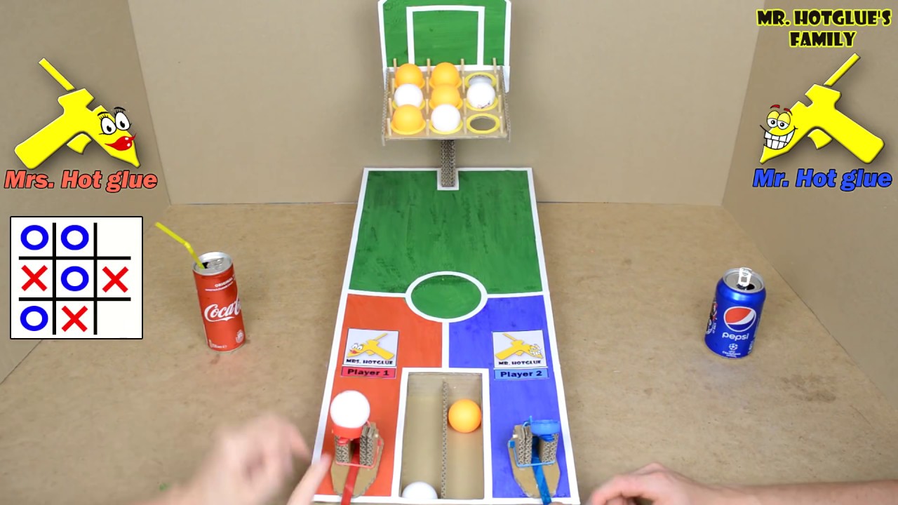 How To Make Basketball Tic Tac Toe Board Game From Cardboard Basketball Board Game Youtube