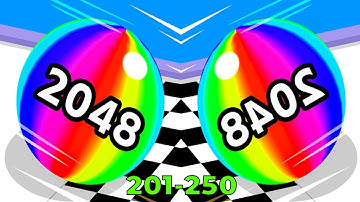 Ball Run 2048 Android iOS Gameplay Level 201-250