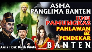 ASMA PANGLIMA BANTEN