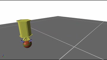 Demonstrate motion of the simscape-based ballbot.