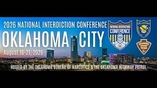 2026 NIC Announcement, Oklahoma City, OK, hosted by OK Bureau of Narcotics and OK Highway Patrol