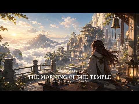 🎧Fantasy Medival Music for cording & stuyding 🌤️ the morning of the temple