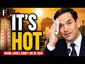 Marco Rubio Jokes About Delhi Heat: ‘There’s Human Hot, And Then There’s This Hot’ | Firstpost News