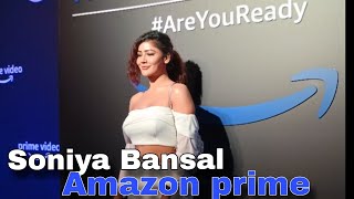Soniya Bansal Arrived At Amazon Blue Carpet 😍 #soniyabansal