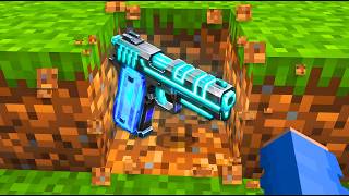 Minecraft, But Drops Are Guns!!
