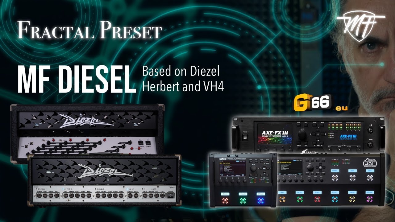 Fractal Preset - MF Diesel - Based on Diezel Herbert and VH4 - YouTube