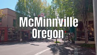 Downtown McMinnville, Oregon 2020 4K Walking Tour