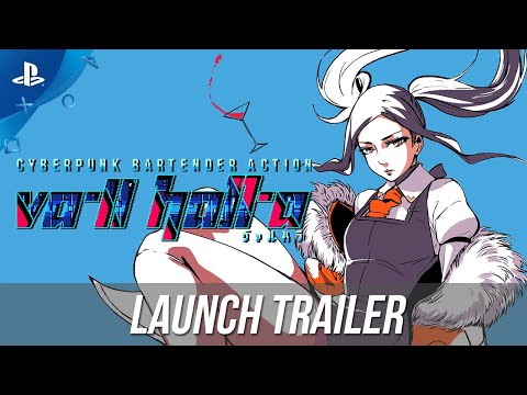 VA-11 Hall-A: Cyberpunk Bartender Action | Launch Trailer | PS4