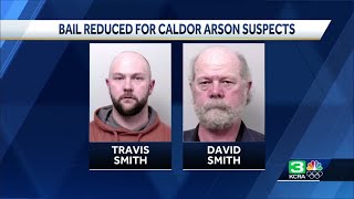 Caldor Fire 'reckless arson' suspects' bails dramatically reduced by judge, attorney says Update
