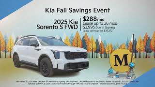 The Kia Fall Savings Event is now at Matthews Kia of Schenectady