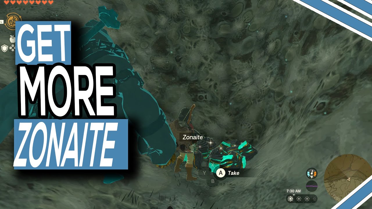 Where To Get Zonaite In Zelda Tears Of The Kingdom