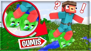 Minecraft, but every jump is to the sky! (🐻 gummies boots) screenshot 4