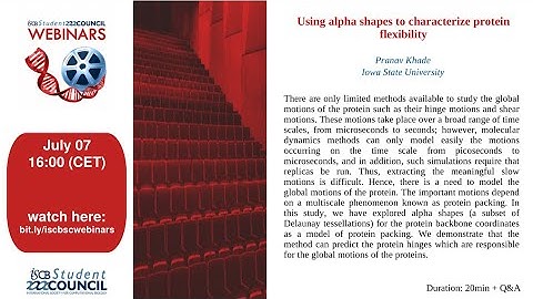 Using alpha shapes to characterize protein flexibility - Pranav Khade