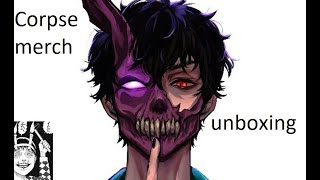 Corpse Husband merch unboxing