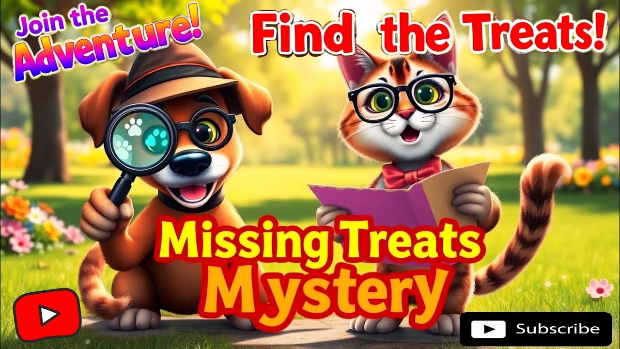 Detective Doggy & Clever Cat: The Great Treat Hunt! I The Mystery of ...