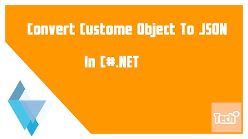 Custom Object for Convert to JSON in C#