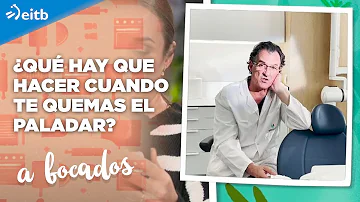 ¿Cómo curar rápido paladar quemado?