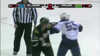 Cam Janssen vs Krys Barch Nov 25, 2009