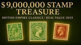 World’s Rarest Half Penny & One Penny Stamps – Worth Over $9,000,000!