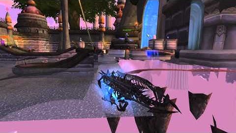 How to get under Dalaran (Patch 3.3.5) World of Warcraft exploit