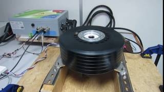 Testing of electric motor from REAPsystems hybrid electric propulsion system