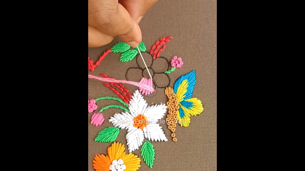 Beautiful 3D Love Embroidery Design,Latest Pillow/Cushion Cover\Needle Work/ Rumal Work prt-2
