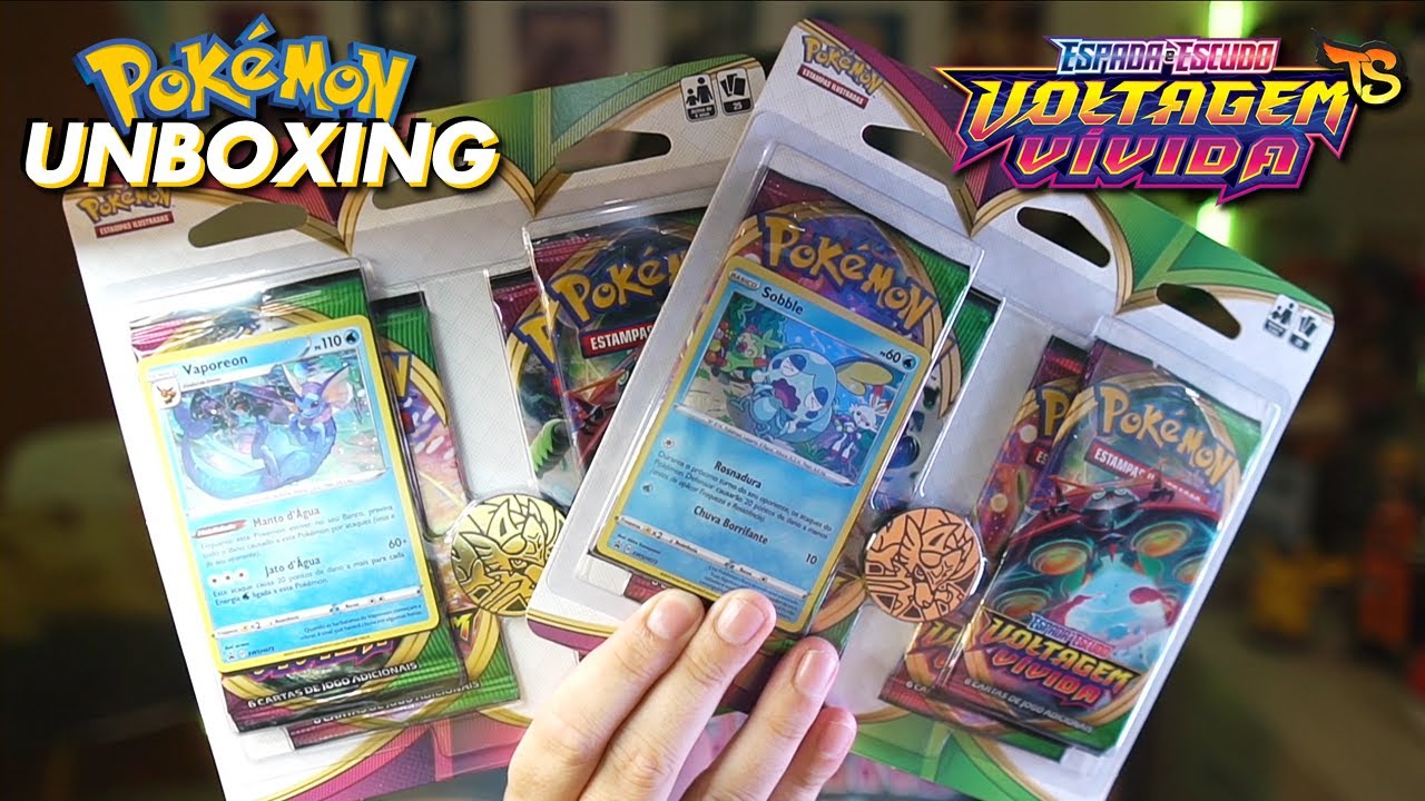 Pokémon Starter Deck Água Drednaw Ee4 Voltagem Vivida Copag