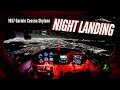 Nighttime RNAV approach with my Garmin Cessna 182 [moving series pt 4]