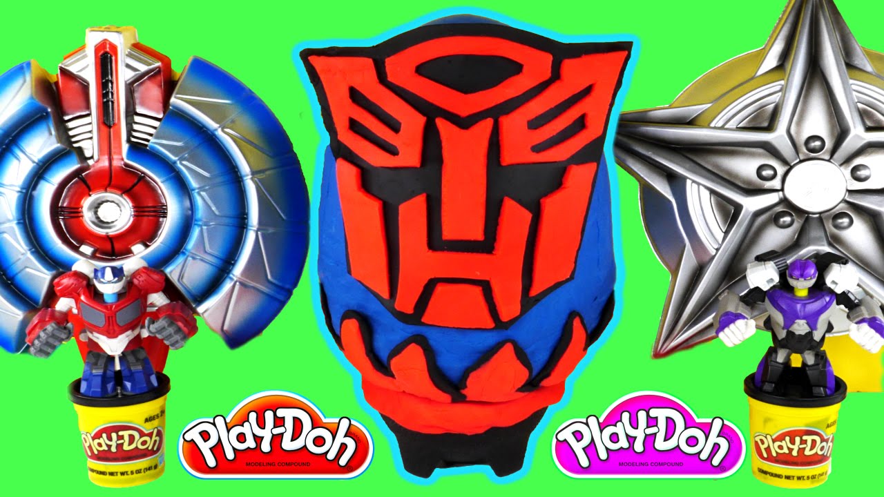 GIANT Play Doh Surprise Egg TRANSFORMERS Optimus Prime YouTube