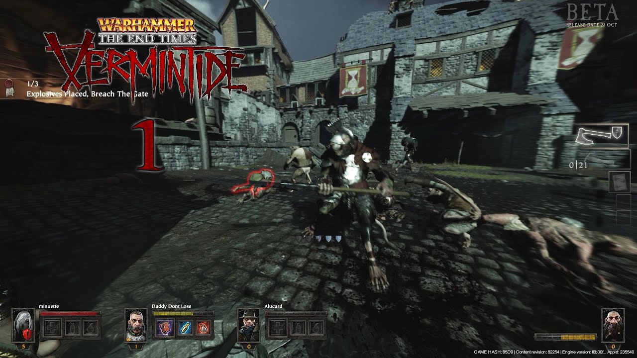 Warhammer: End Times - Vermintide (Let's Play | Gameplay) Ep 1: The Skaven Invasion