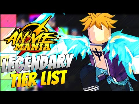 TIER LIST LENDÁRIOS DO ANIME MANIA 